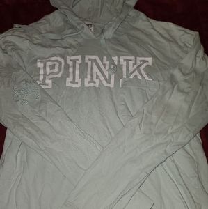 Pink lt. Weight hoodie